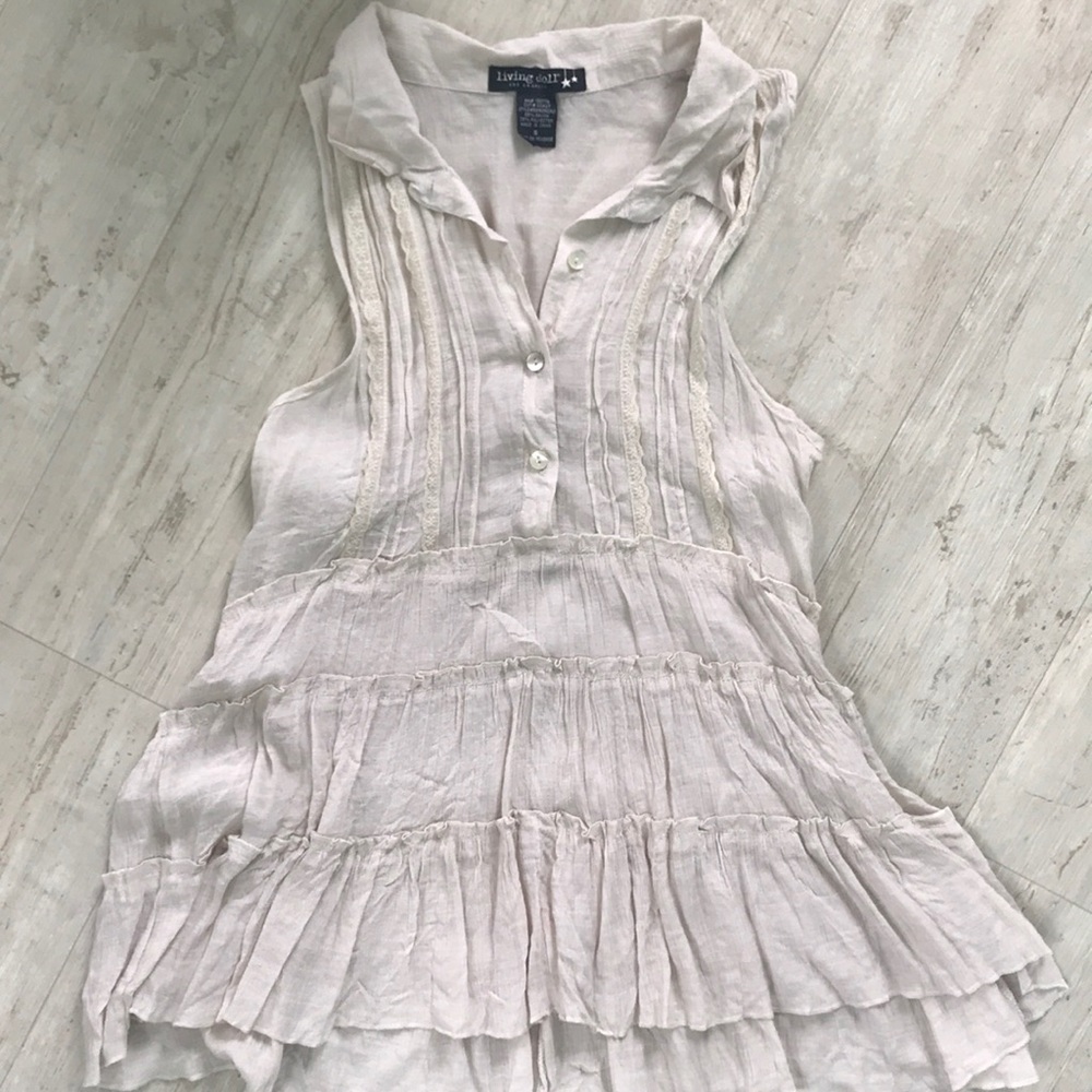 Living Doll Babydoll Tank Top